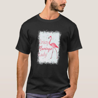 Camiseta Love Flamingos Crazy Flamingo Lady
