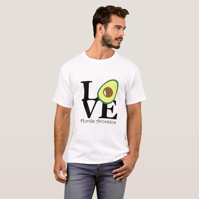 Camiseta LOVE Florida Avocados (Frente Completa)