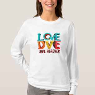 Camiseta Love Forever T-Shirt