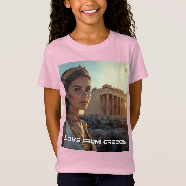 CAMISETA LOVE FROM GREECE (Frente)