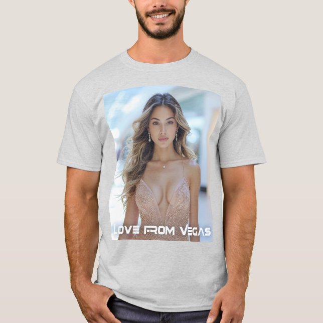 CAMISETA LOVE FROM VEGAS (Frente)