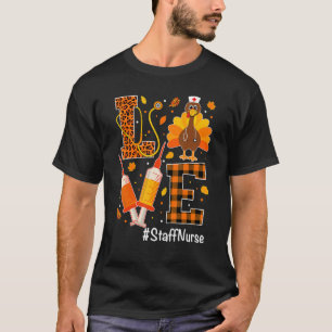 Camiseta Love Funcionarios Enfermeira Vida Turquia Seringa