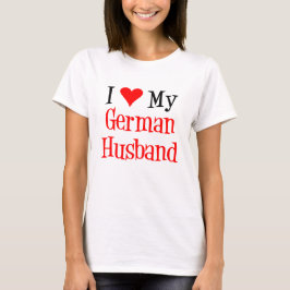Camiseta Love German Husband