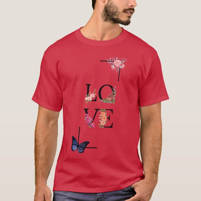 Camiseta LOVE gift vintage (Frente)