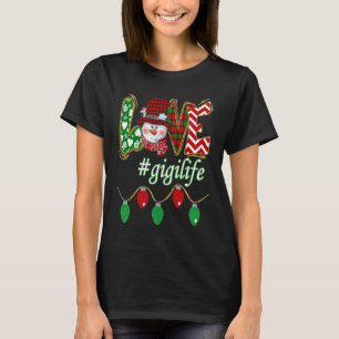 Camiseta Love Gigi Life Snowman Scarf