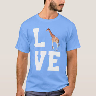 Camiseta Love Giraffes friends