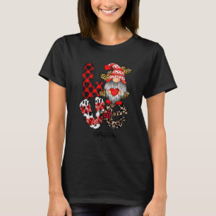 Camiseta Love Gnome Mom Happy Valentine Day 2022