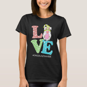 Camiseta Love Gnomo Oncologia Enfermeira Leopard Felz pasco