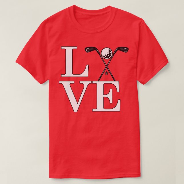 Camiseta Love Golf Classic 1 (Frente do Design)