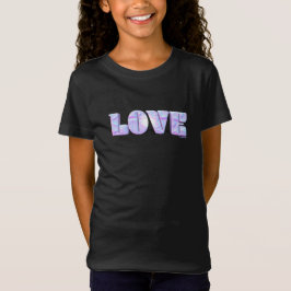 Camiseta LOVE Gráfico moderno 3D exclusivo, T-Shirt Preto L