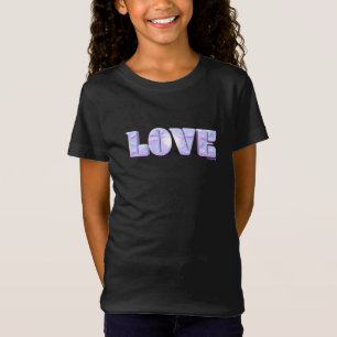 Camiseta LOVE Gráfico moderno 3D exclusivo, T-Shirt Preto L