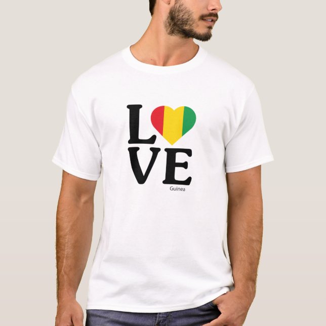 Camiseta Love Guiné (Frente)