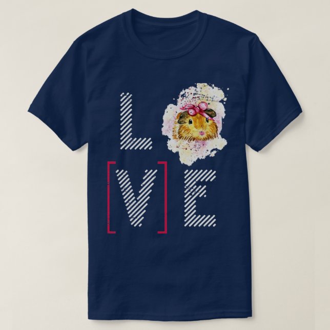 Camiseta Love Guiné Pig (Frente do Design)