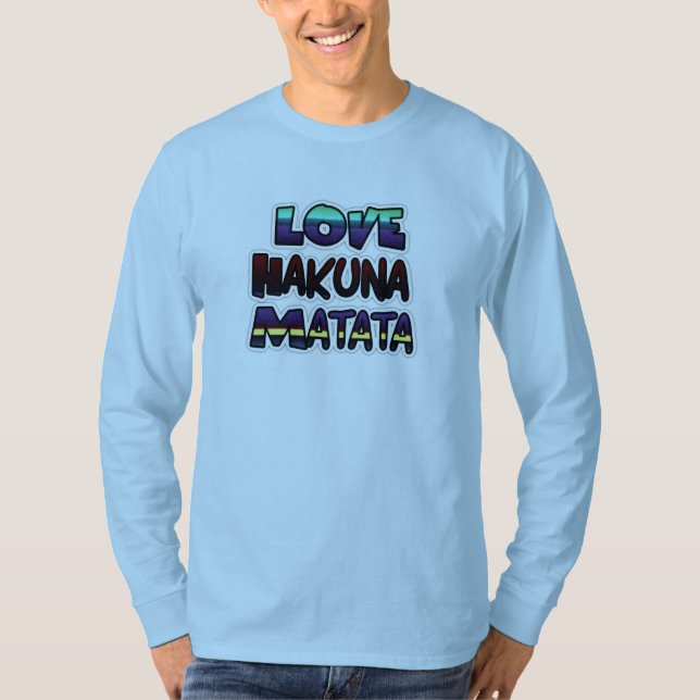 Camiseta Love Hakuna Matata Gifts (Frente)