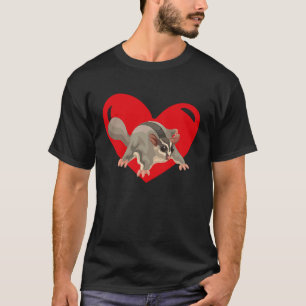 Camiseta Love Heart Graphic Sugar Glider Bo