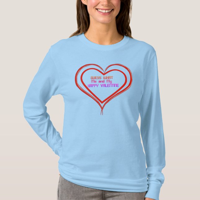 Camiseta Love Heart HAPPY Namorados's DAY (Frente)