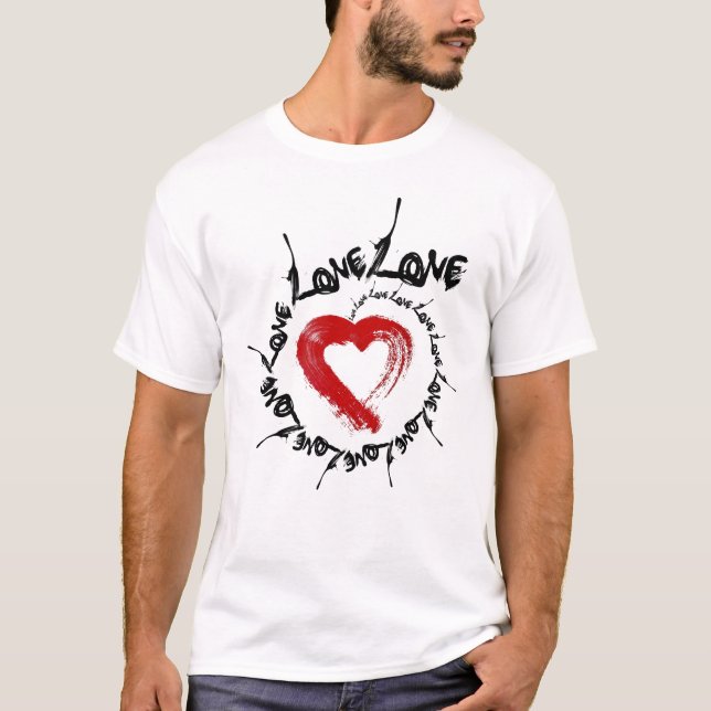 Camiseta Love Heart-Shirt (Frente)