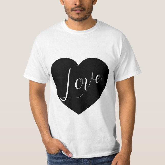 Camiseta Love Heart T-Shirt (Frente)