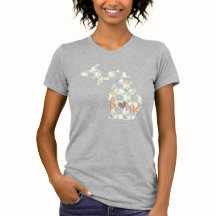 Love Home Cactus Cheio de Michigan Silhouette