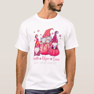 Camiseta Love Hope Breast Cancer