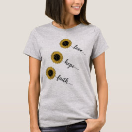 Camiseta Love Hope Faith