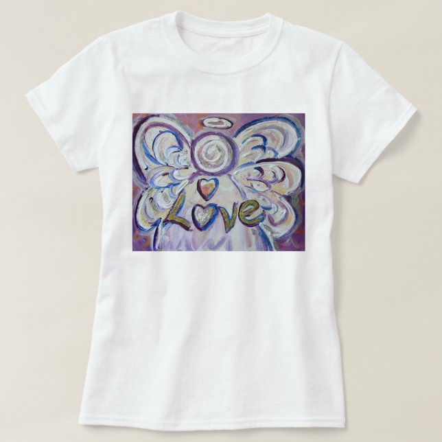 Camiseta Love Inspiration Angel T-Shirt (Frente) (Frente do Design)