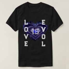 Camiseta LOVE IS EVIL V2 by J.H. Thornton