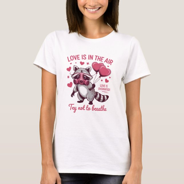 Camiseta Love is in the Air Valentine (Frente)