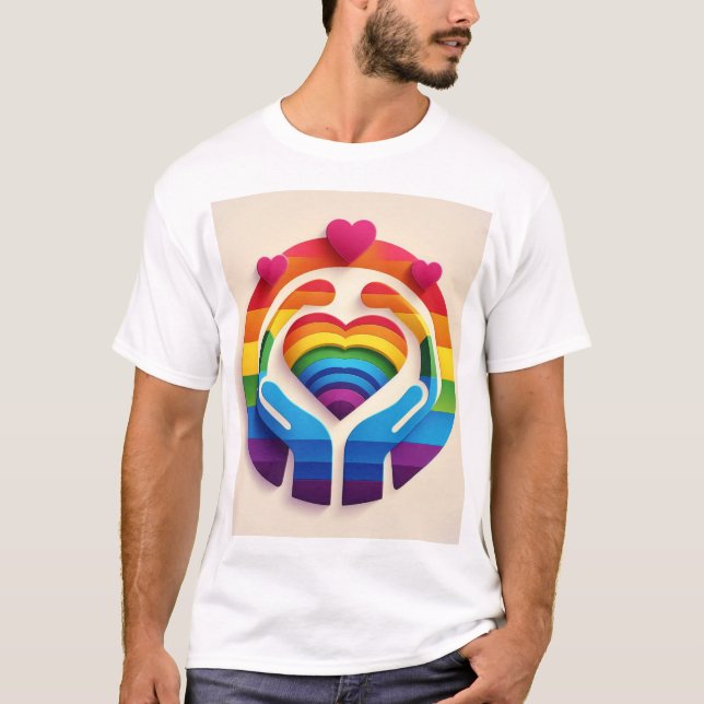 Camiseta Love is Love Logo T-shirt (Frente)