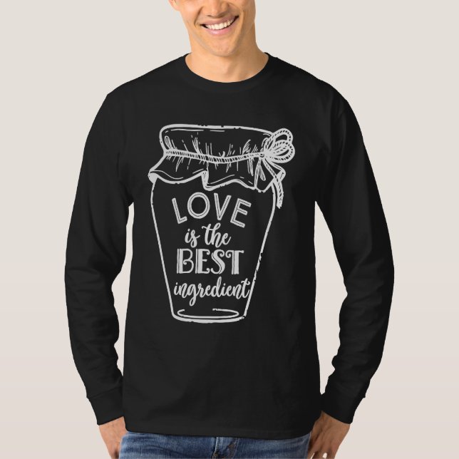 Camiseta Love Is The Best Ingredient Old Fashioned Spice Ja (Frente)