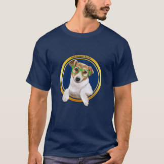 Camiseta Love Jack Russell Terrier ワンポイントオリジナルメンズ♡