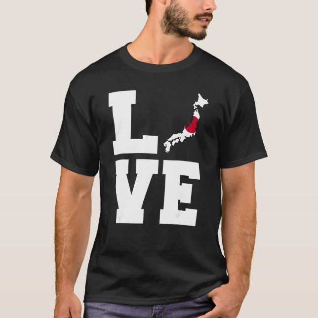 Camiseta Love Japan (Frente)