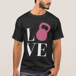 Camiseta Love Kettlebell Workout Divertimento na Malhação