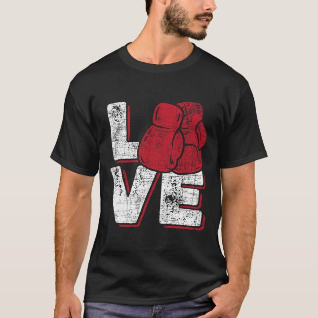 Camiseta Love - Kickboxer Kickboxing Fitness Workout Martia (Frente)