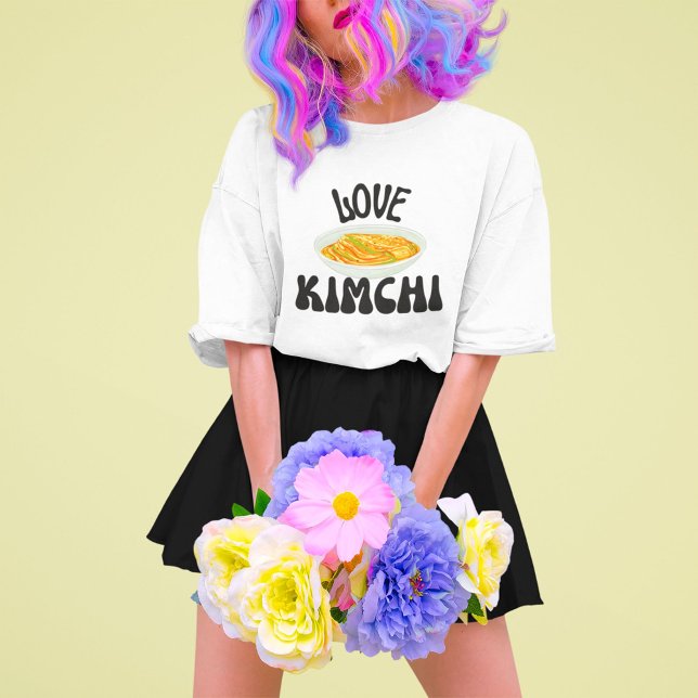 Camiseta Love Kimchi (Criador carregado)