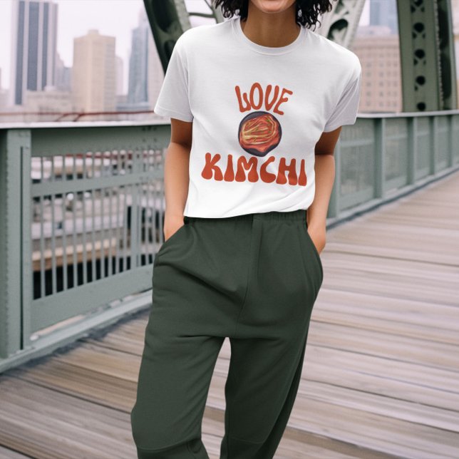 Camiseta Love Kimchi (Criador carregado)