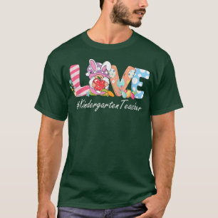 Camiseta LOVE Kindergarten Professor Gnome Páscoa Cony Engr