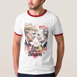 Camiseta Love Knows No Border Valentine Tee