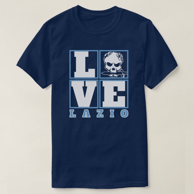 CAMISETA LOVE LAZIO (Frente do Design)