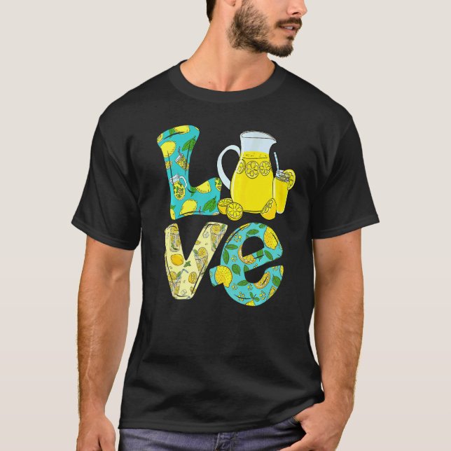 Camiseta Love Lemonade Crew Squad Kids Yellow Lemon Boss Ju (Frente)