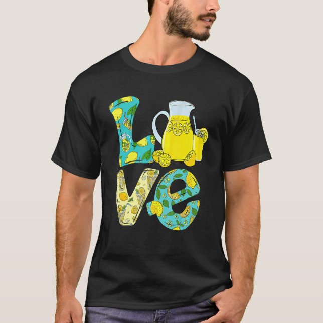 Camiseta Love Lemonade Crew Squad Kids Yellow Lemon Boss Ju (Frente)