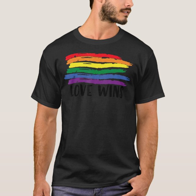 Camiseta Love LGB Love Win (Frente)