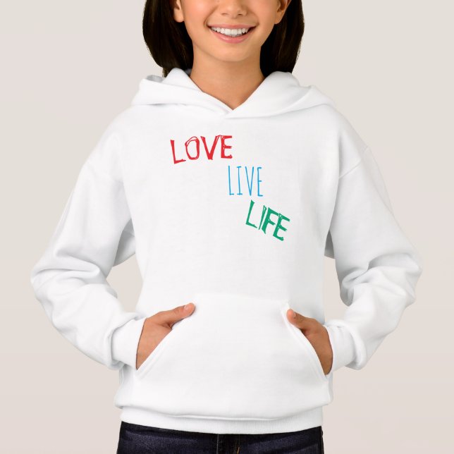 Camiseta Love Live Life (Frente)