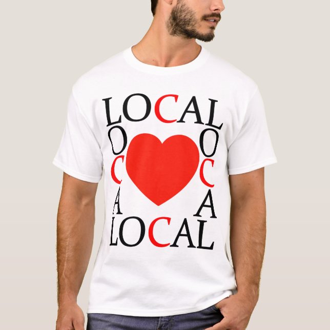 Camiseta Love Local (Frente)