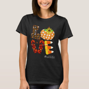 Camiseta Love lollilife Pumpkin Chinelos lolli Life Hallo