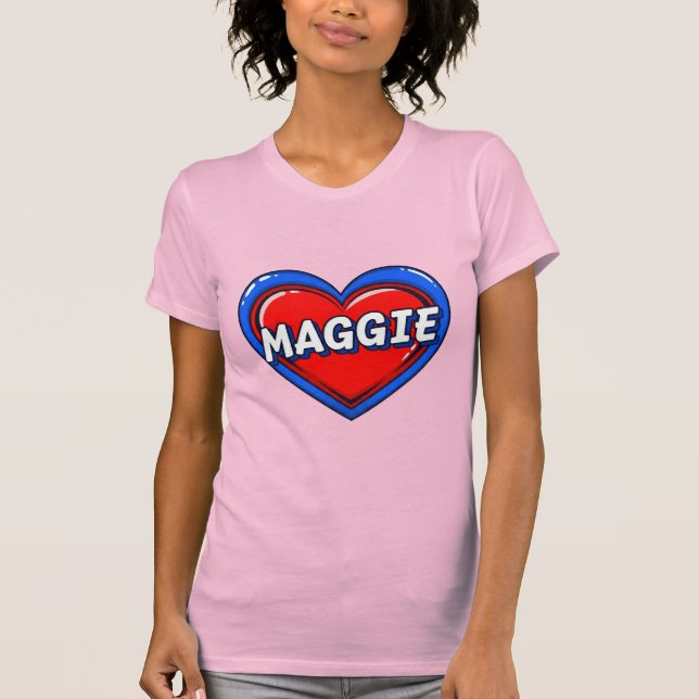 Camiseta Love Maggie (Frente)