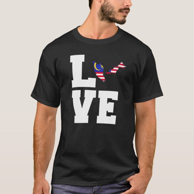 Camiseta Love Malaysia   (Frente)