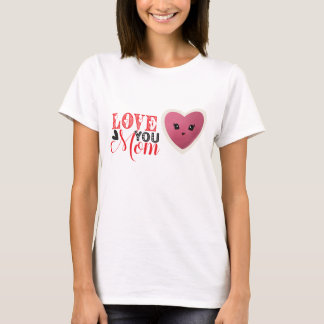 Camiseta Love Mamãe T-Shirt