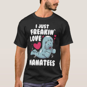 Camiseta Love Manatees Love Sea Cow Gift