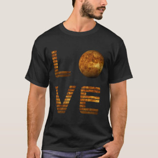 Camiseta Love Mars Planet space Exploration Astronomy Scien